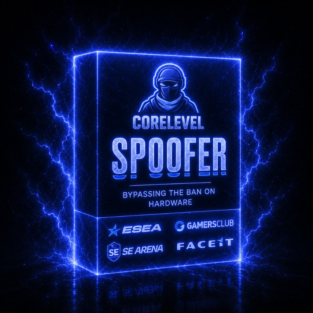 CORELEVEL Spoofer — hardware spoof for Faceit cheat recovery